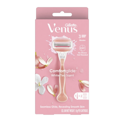 GILLETTE VENUS COMFORT GLIDE WHITE TEA RAZOR 2UP