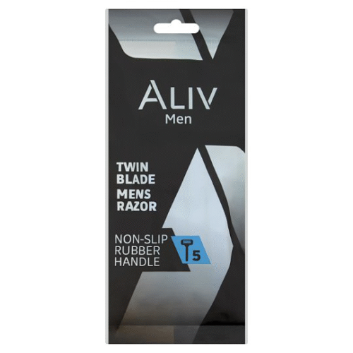 ALIV SHAVING MENS RAZOR 5S