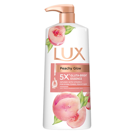 LUX COOLING PEACH SHOWER CREAM BOTTLE 900ML