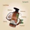 HINARIN Moisturising Natural Shower Cream 300ml  Coconut Rice Milk