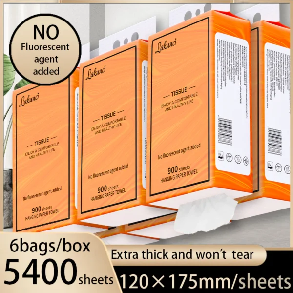 5400 Sheets 4 Ply Facial Tissue Deluxe Comfort Tissue