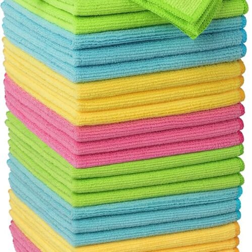 MR.SIGA Microfiber Cleaning Cloth Pack of 24